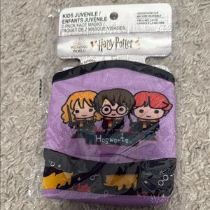 Harry Potter 2-pack Kids Face Mask - Purple